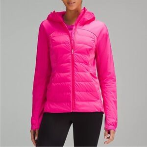 NWT Lululemon Jacket Down For It All Sonic Pink Puffer Coat 6 S M SOLDOUT ONLY 1
